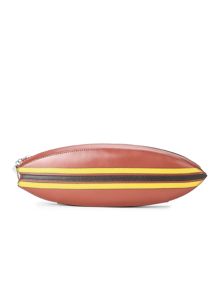 surfboard clutch in tabac