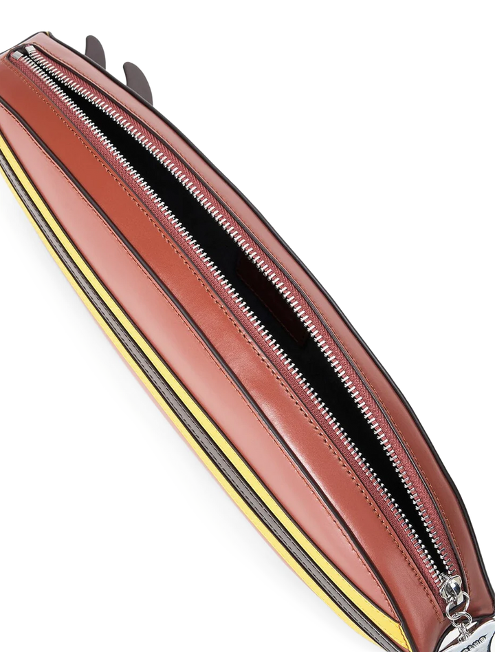 surfboard clutch in tabac