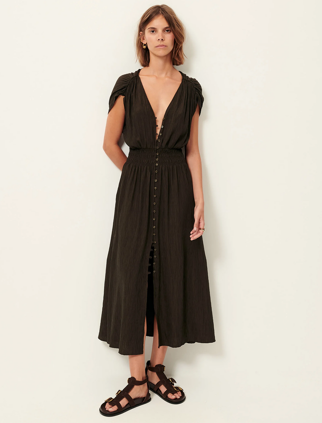 galiane dress in umbra