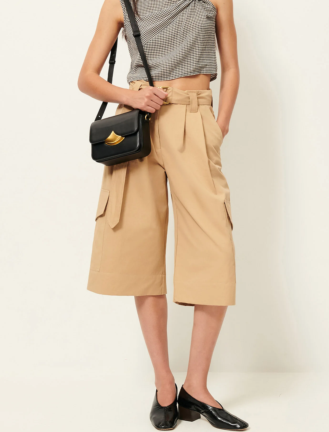 marco shorts in cajou