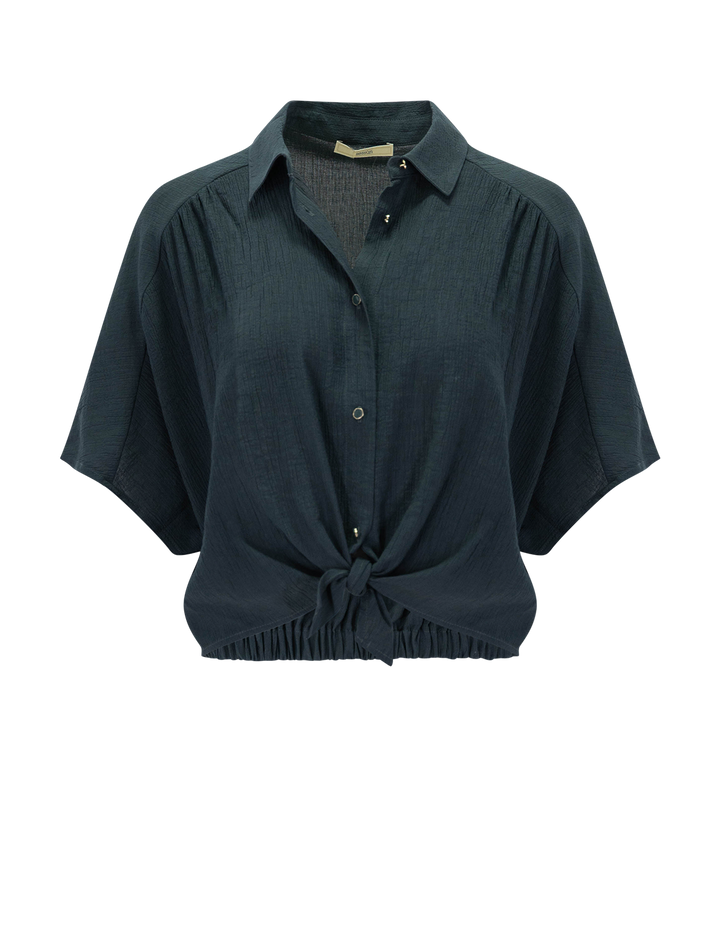 alfassa top in smoke green