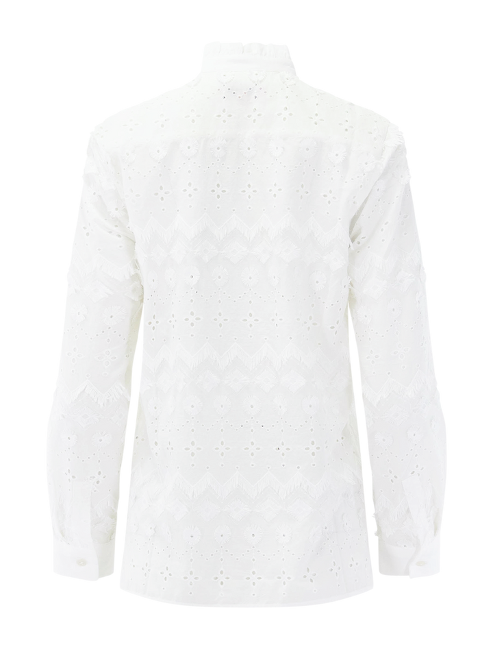andy blouse in blanco