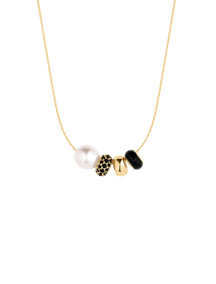 isla noir bead necklace