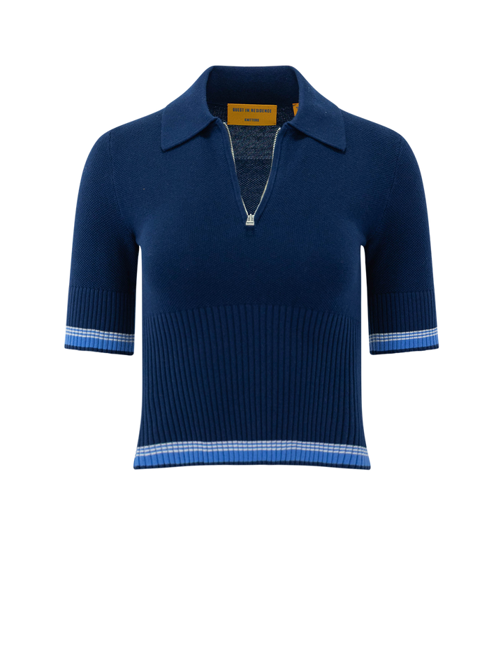 marcella polo in navy