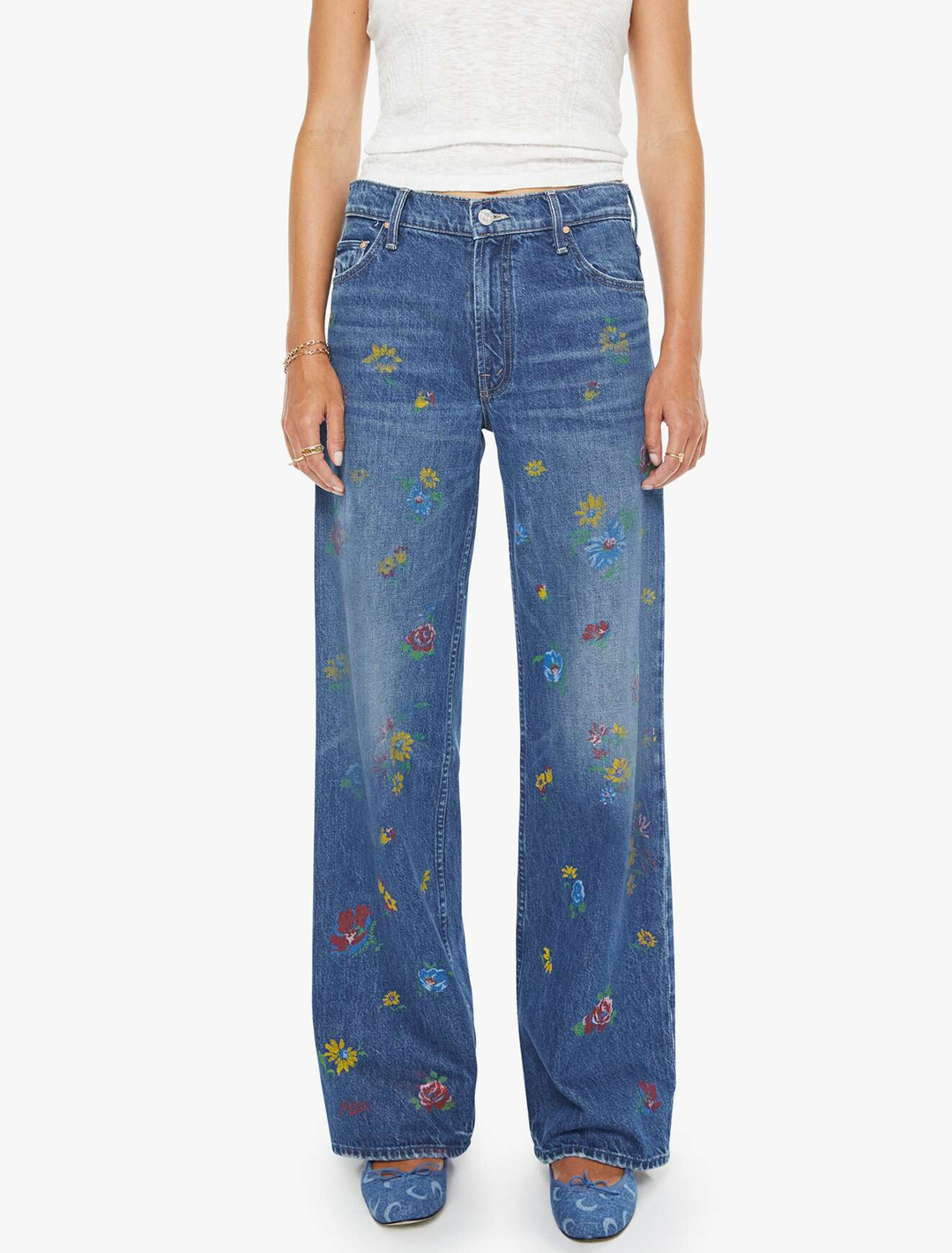 lil rerun zip sneak in field of flowers