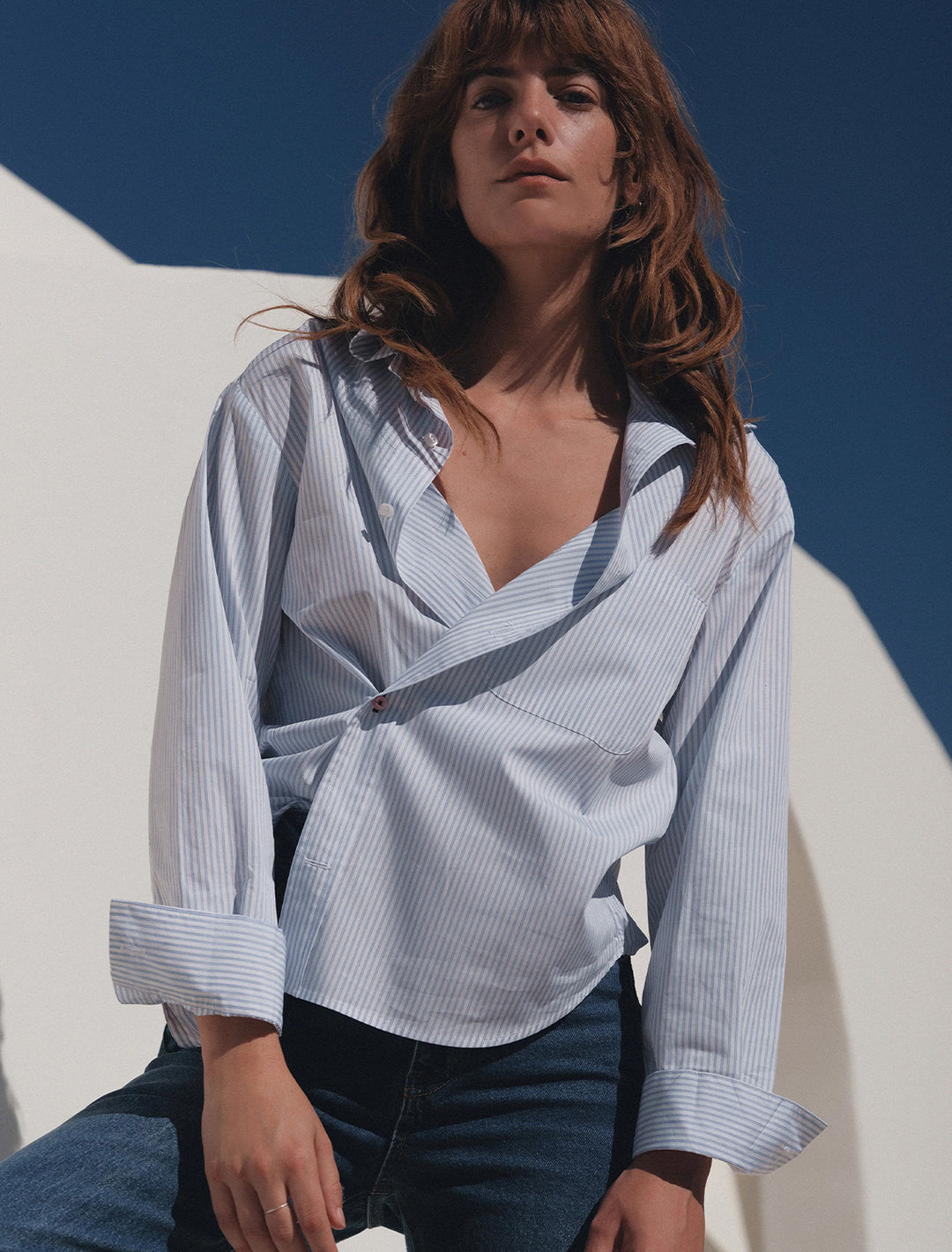 the daily shirt in royce stripe