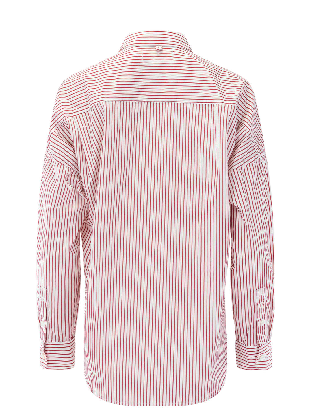 jo shirt in red and white stripe