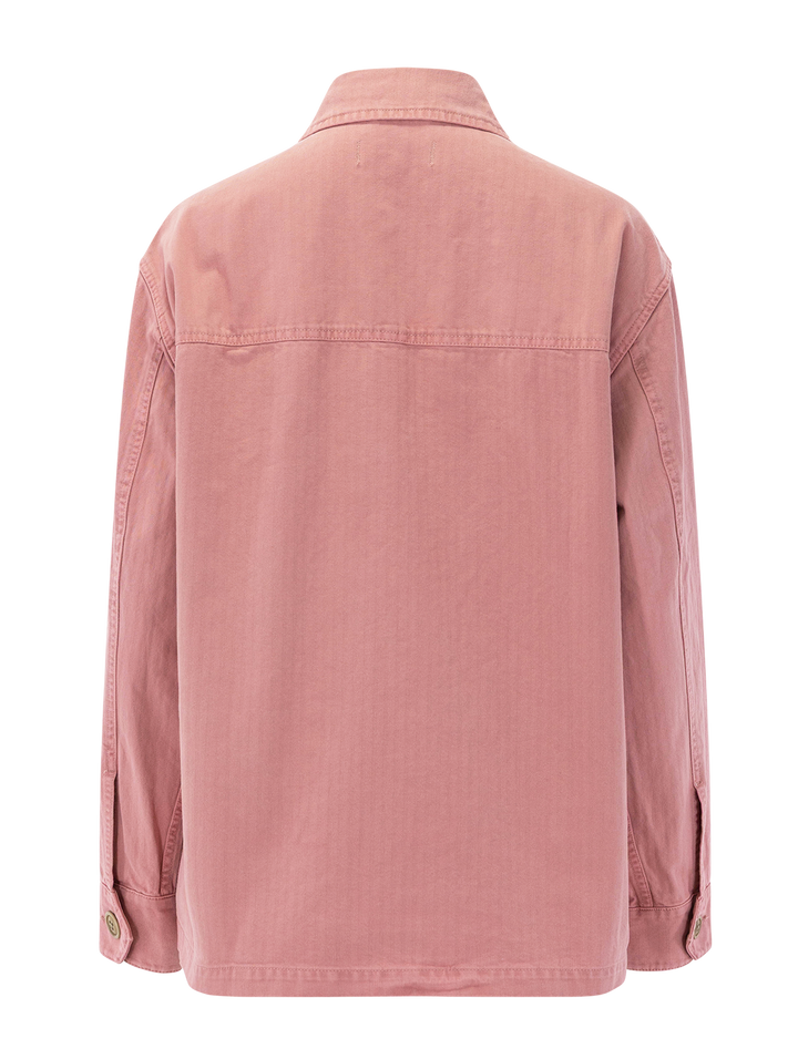 painter jacket in ash rose