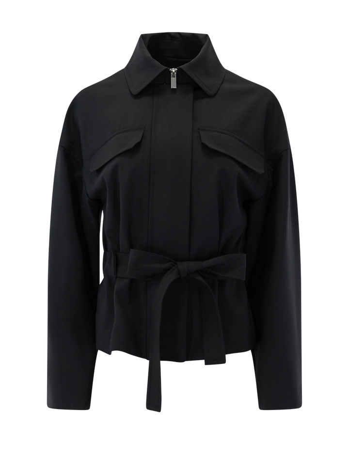 cinch flight jacket in black