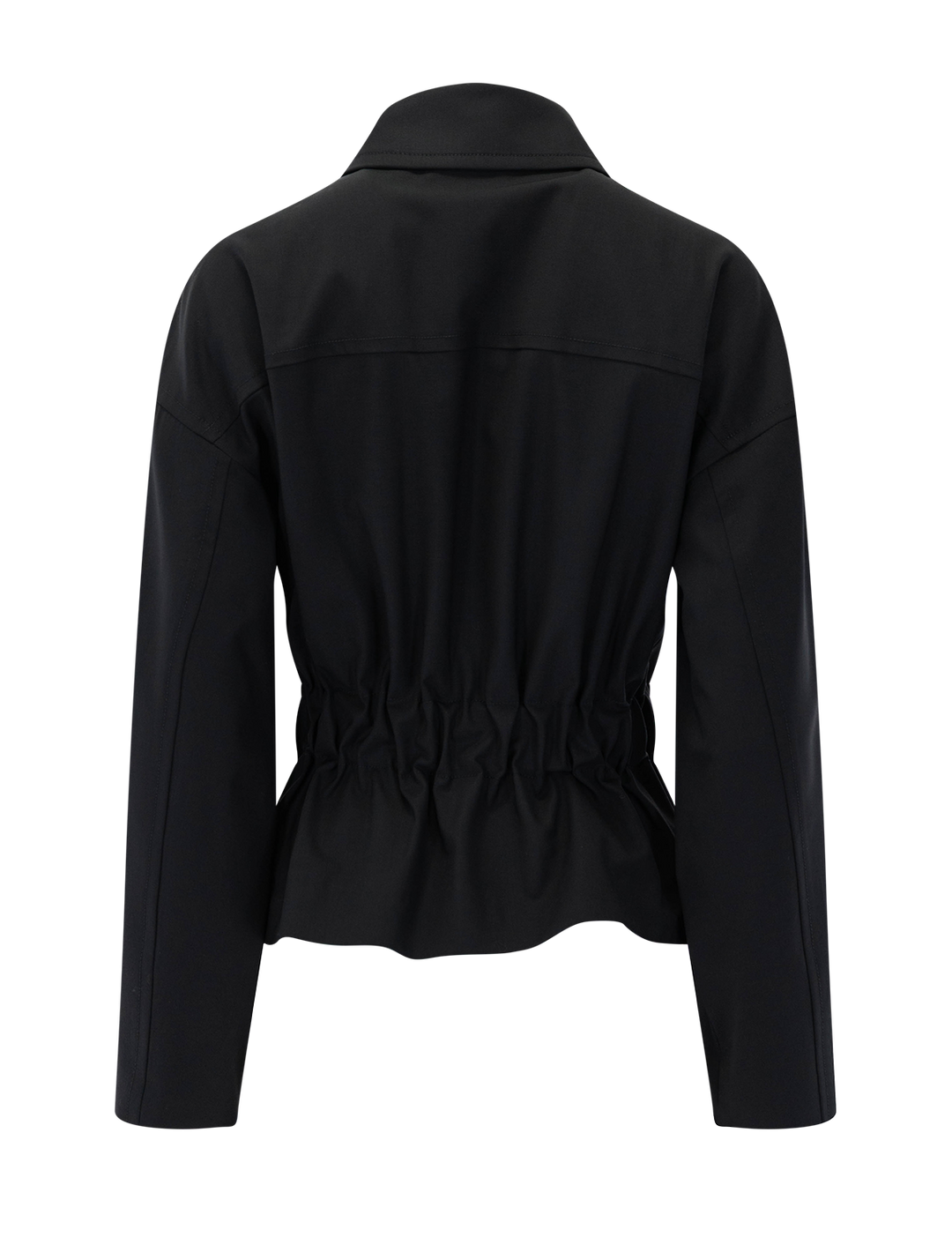 cinch flight jacket in black