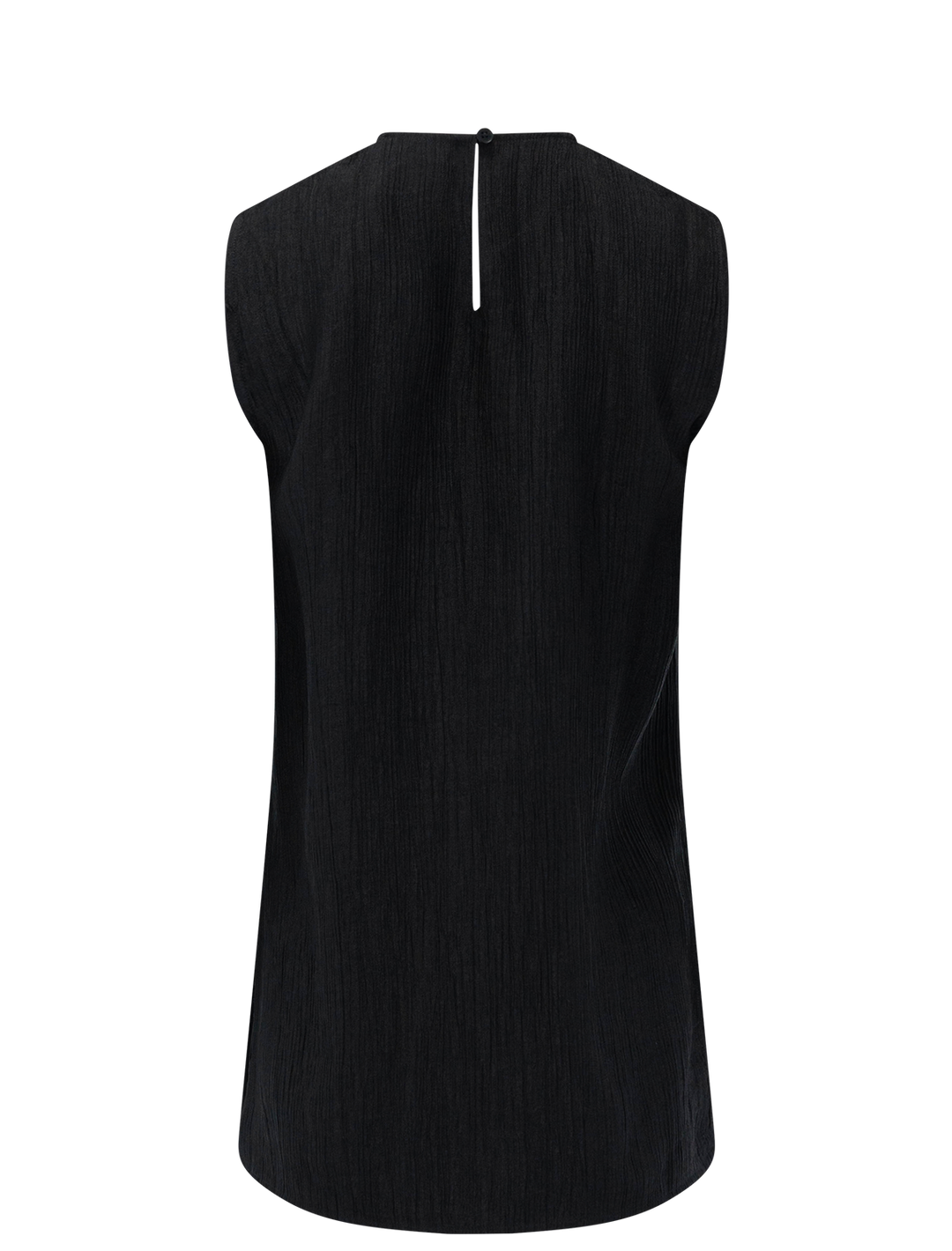 Back view of Anine Bing's malia top in black.