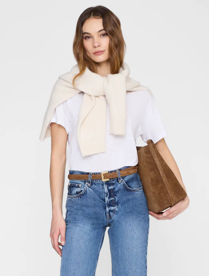 nicola belt in tobacco