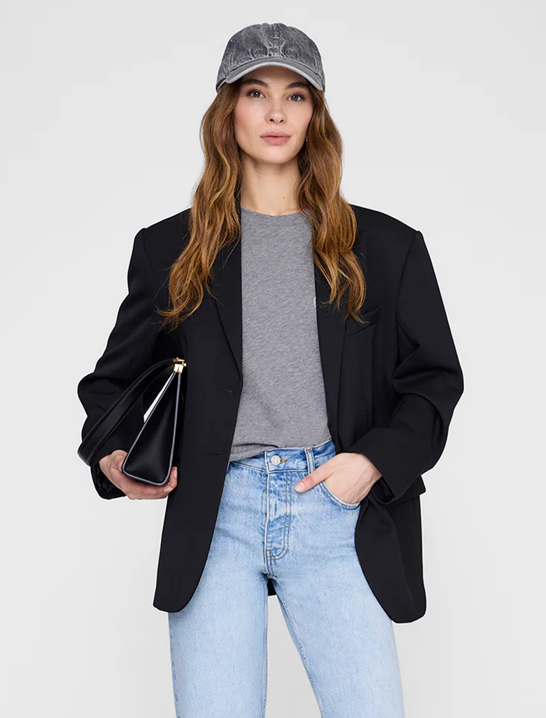 jeremy baseball cap in oyster grey