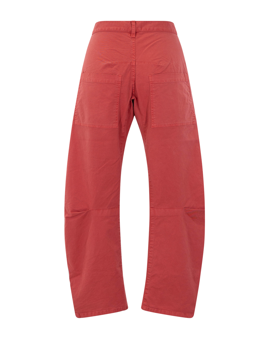 shon pant in vintage washed faded red