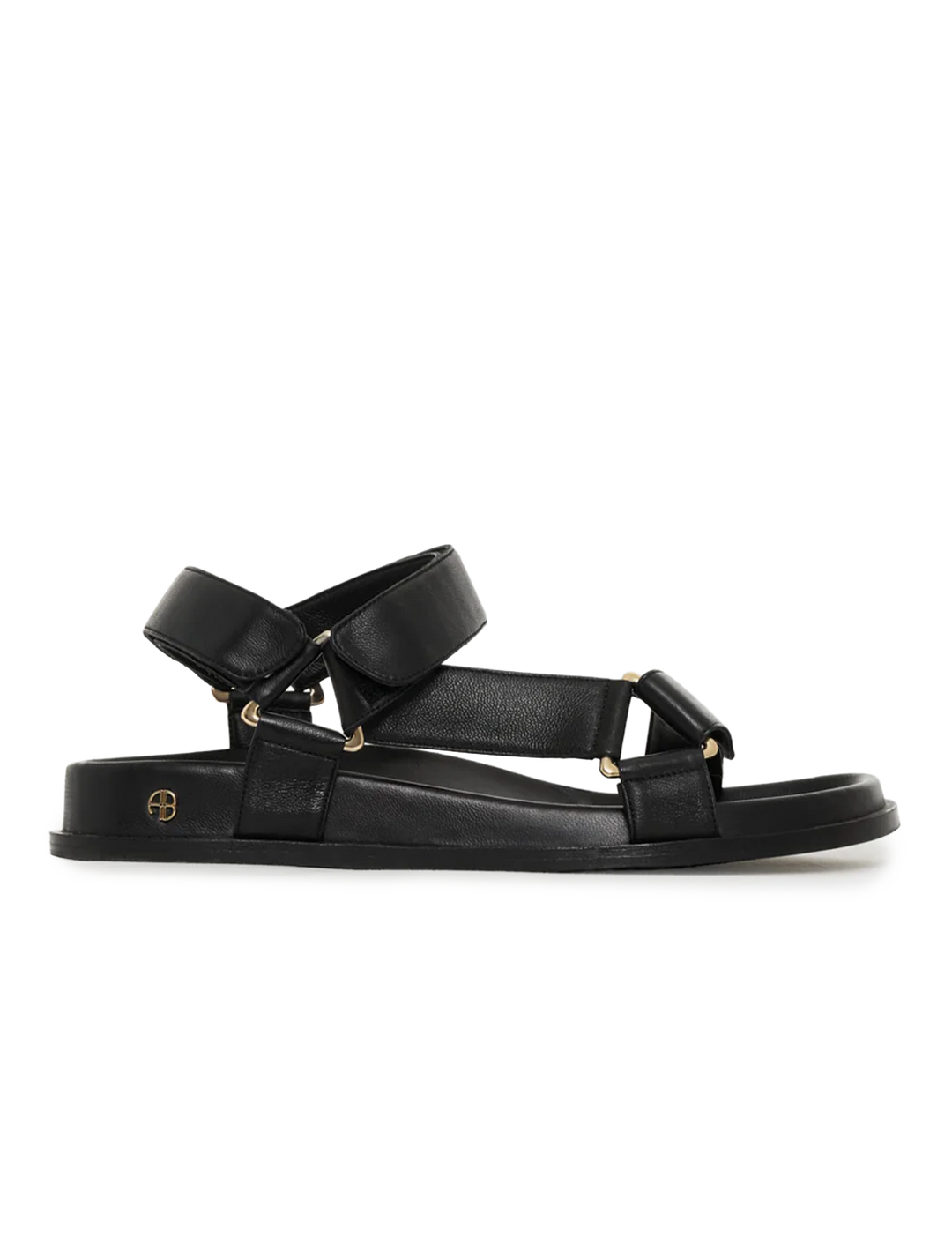 jess sandals in black