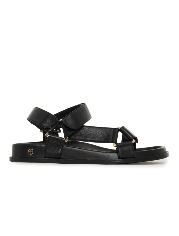 jess sandals in black
