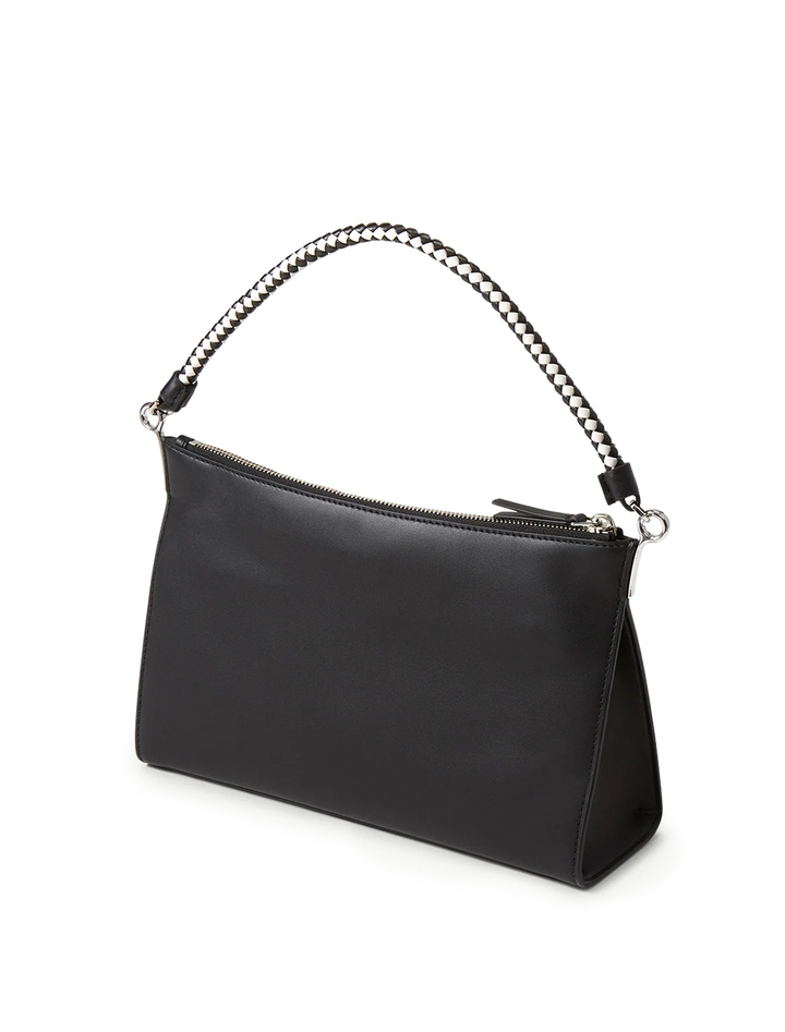 small vida bag in black leather