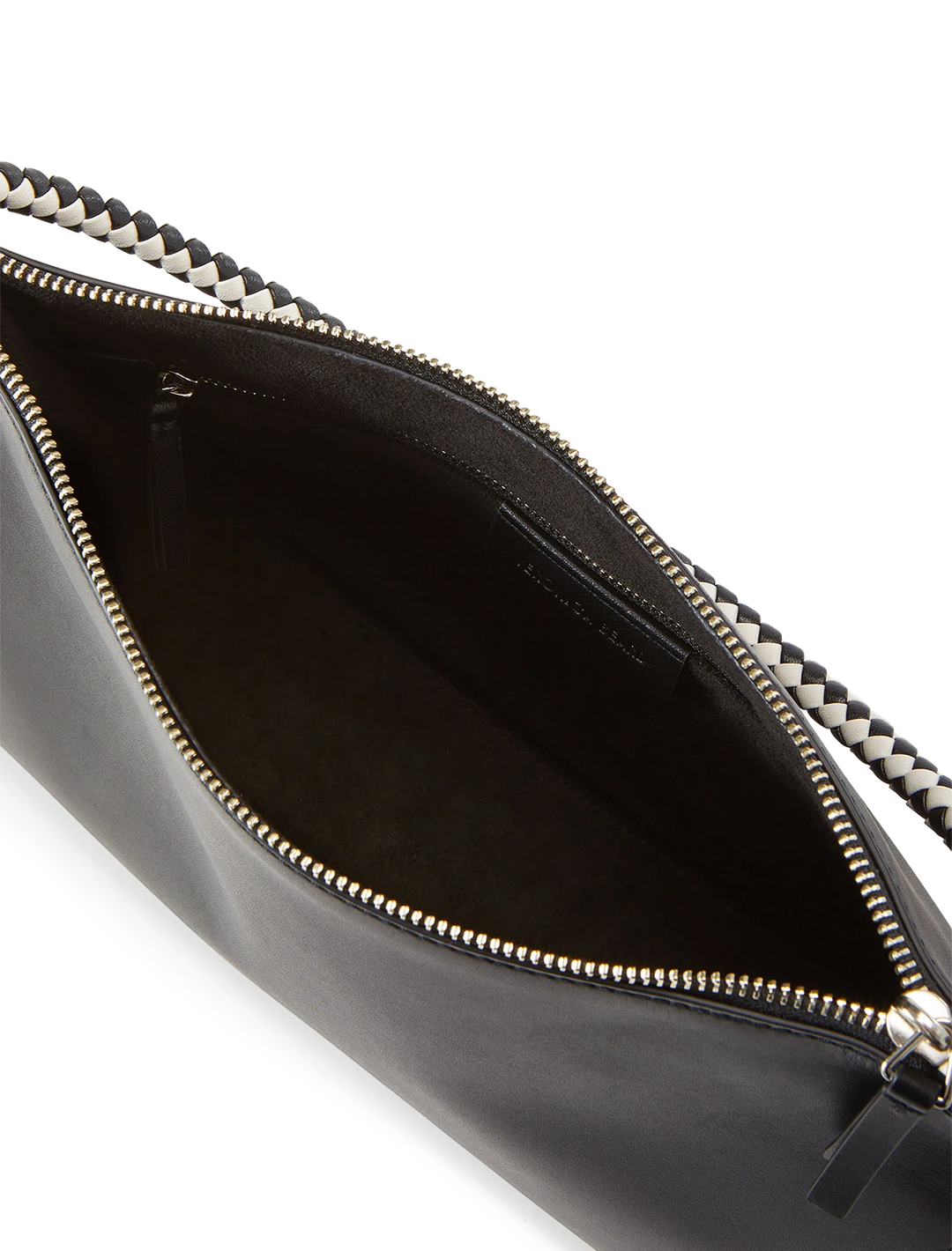 small vida bag in black leather