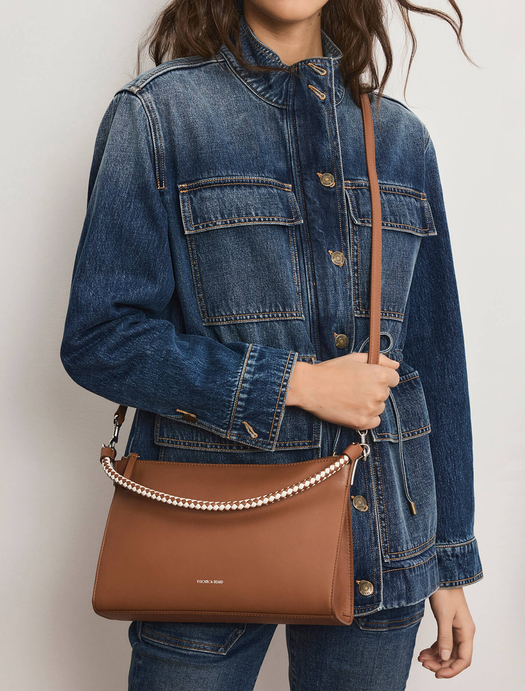 small vida bag in hazelwood leather