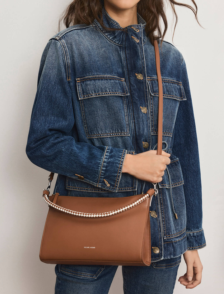 small vida bag in hazelwood leather