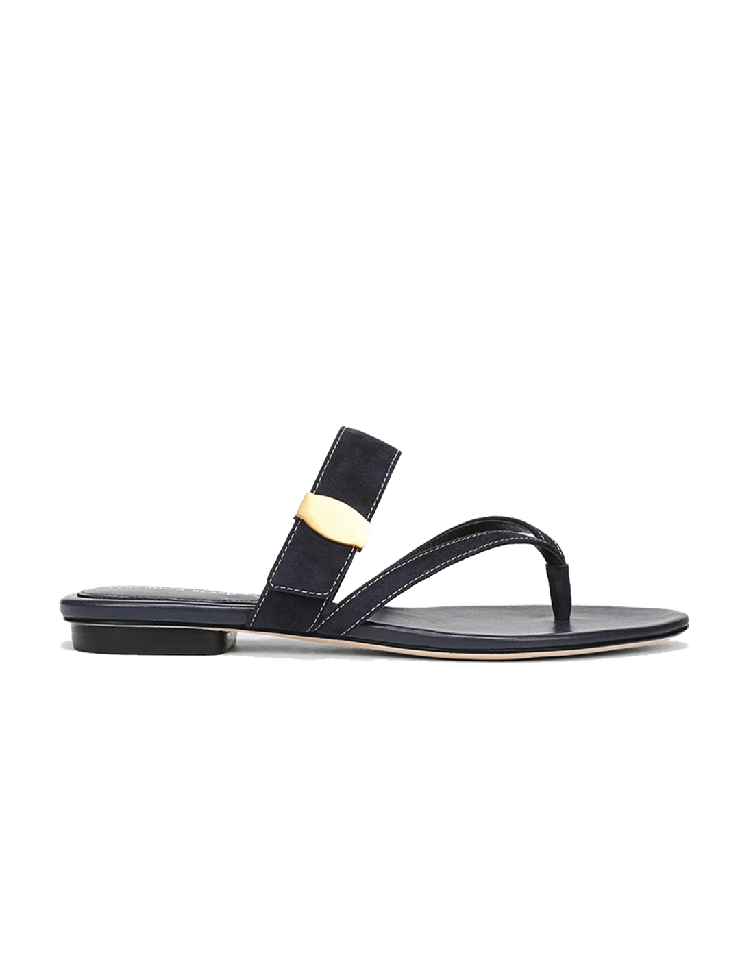 salva dash sandal in navy suede