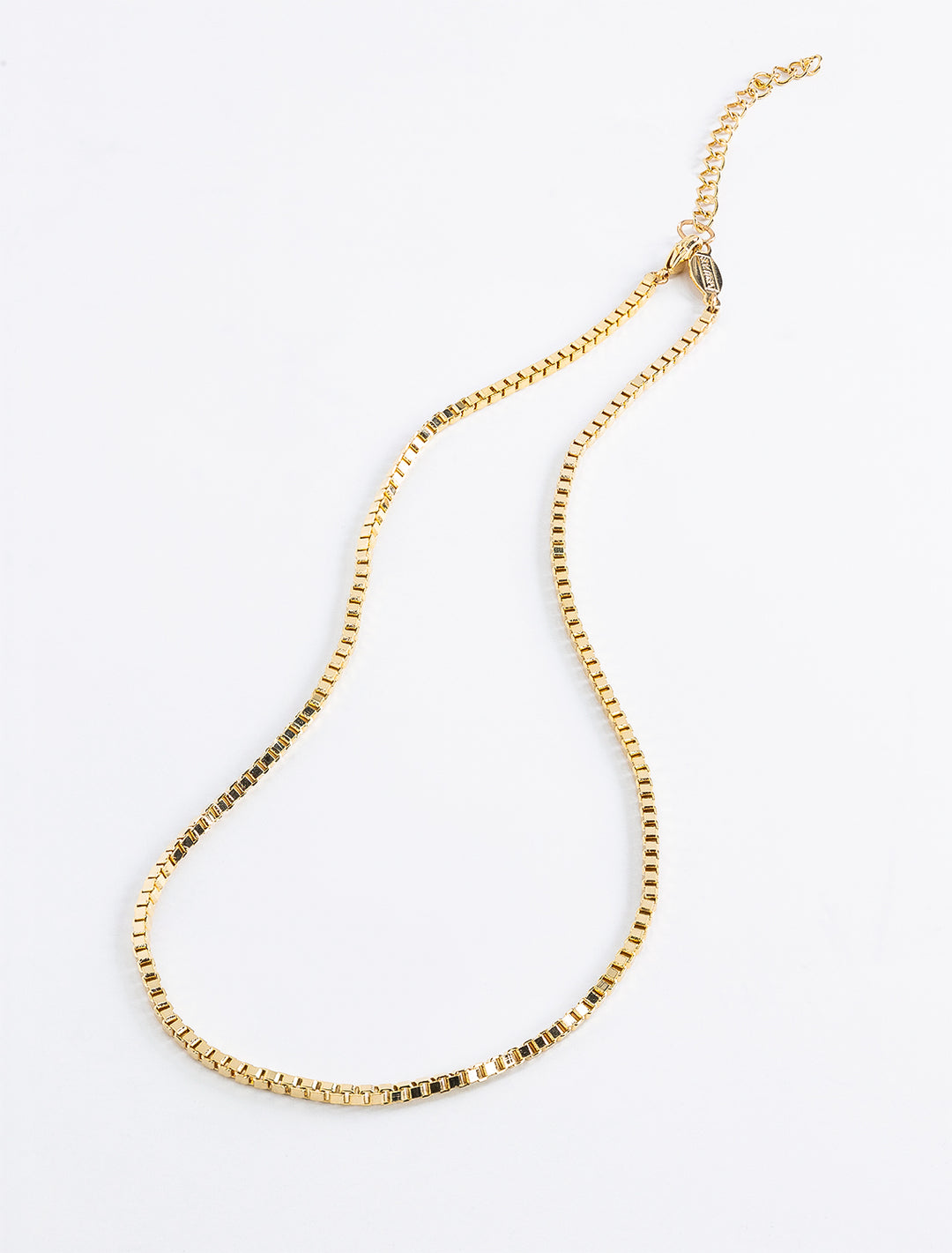 box chain layering necklace