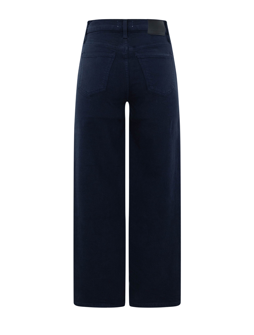 Back view of Citizens of Humanity's palma straight jeans in navy.