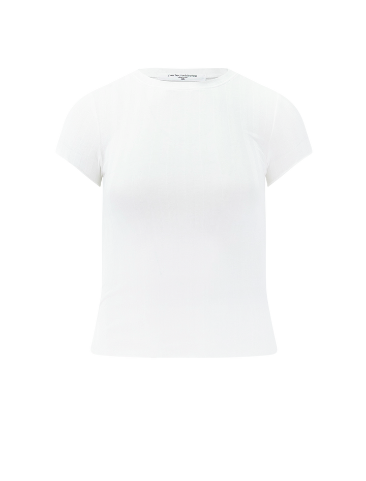 suri tee in white