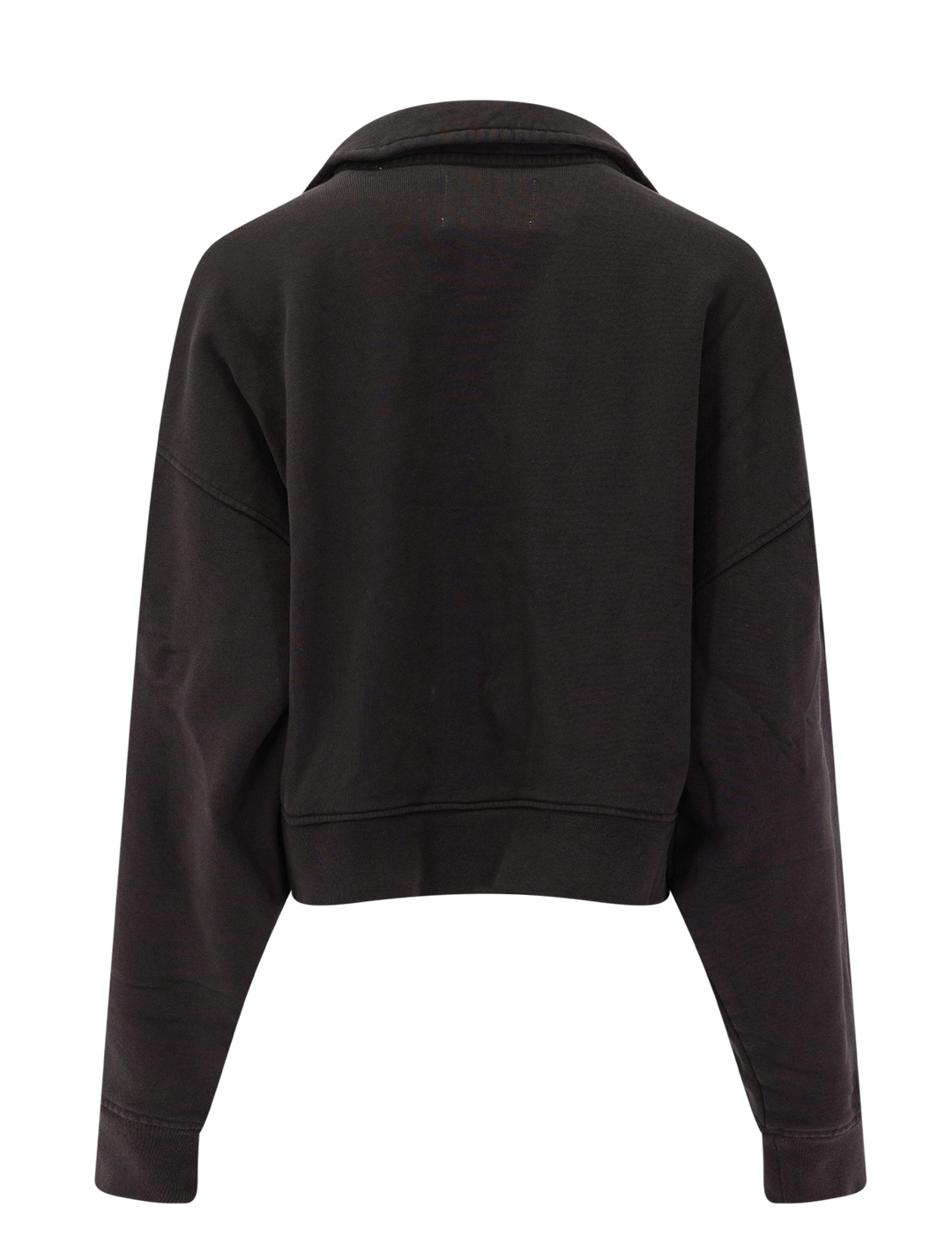mirelle funnel neck sweatshirt in chocolate