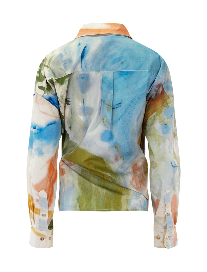 artist cotton blouse in western dream