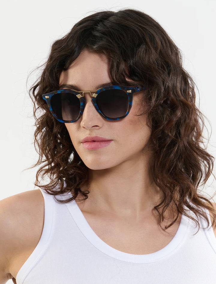 beau II | matte blue steel 12k