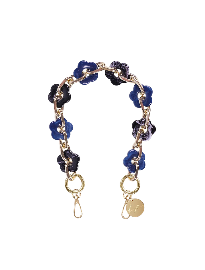 cassy bleu fleur chain