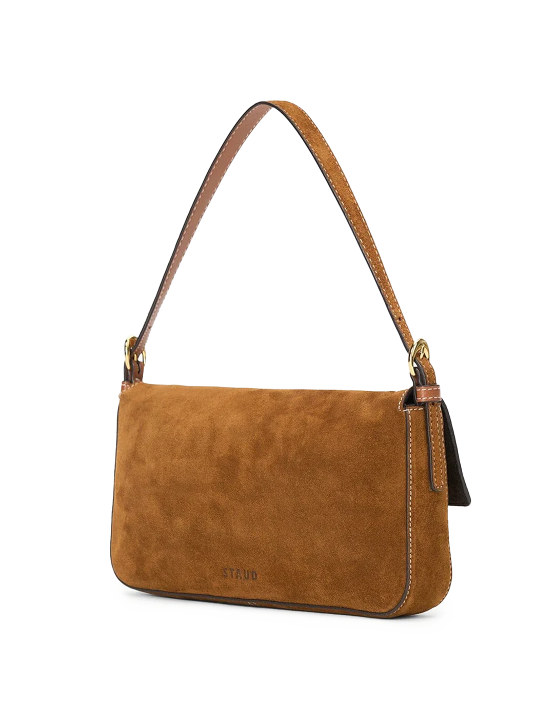 harlow bag in tan suede