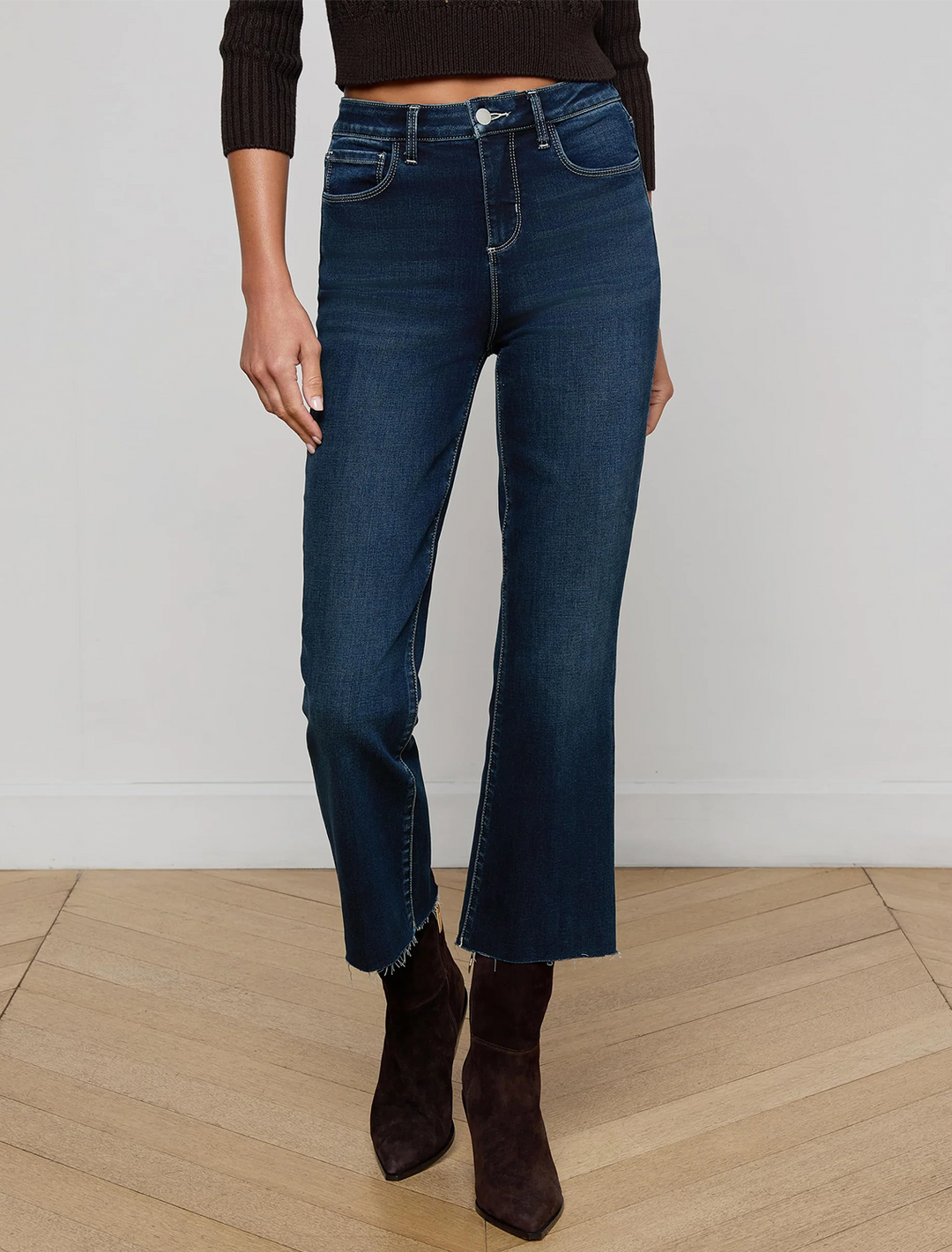 kendra high rise crop flare in bolton