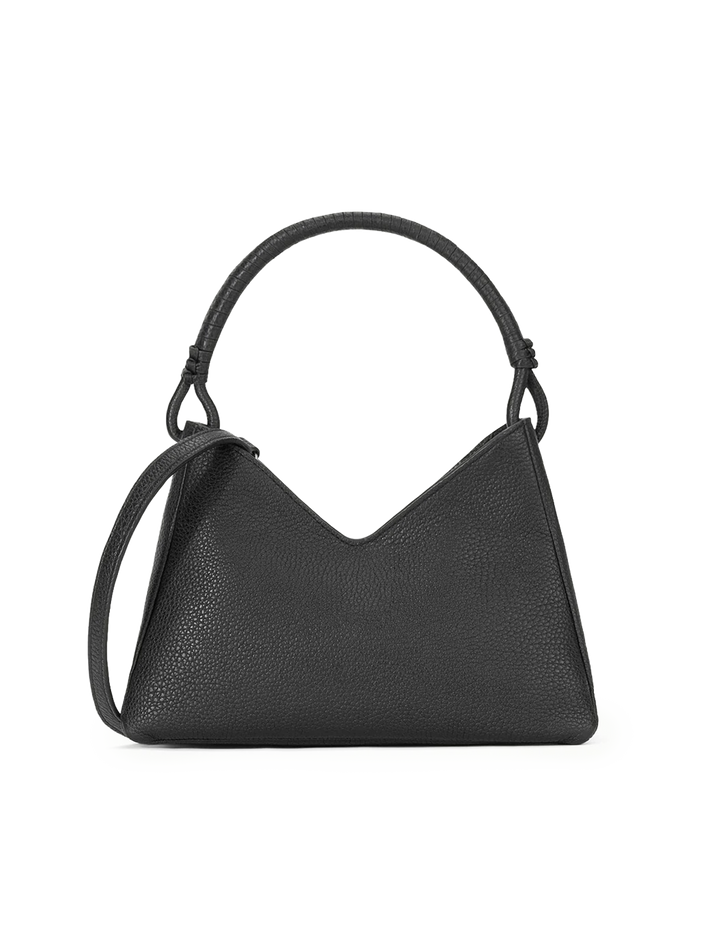 valerie shoulder bag in black leather