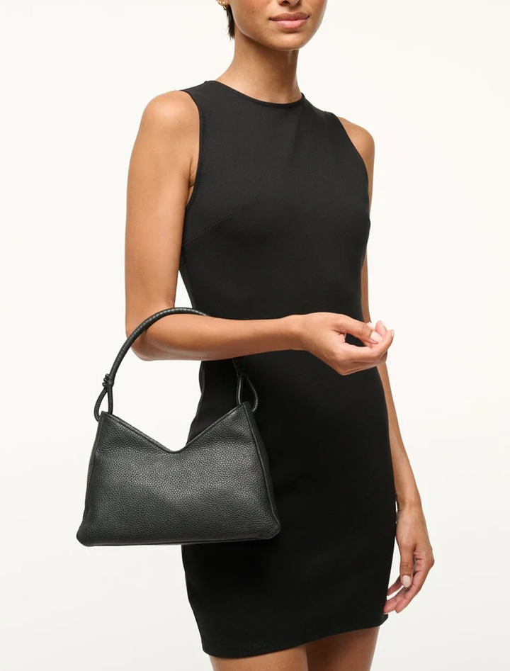 valerie shoulder bag in black leather