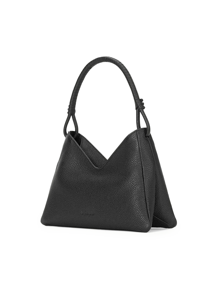 valerie shoulder bag in black leather