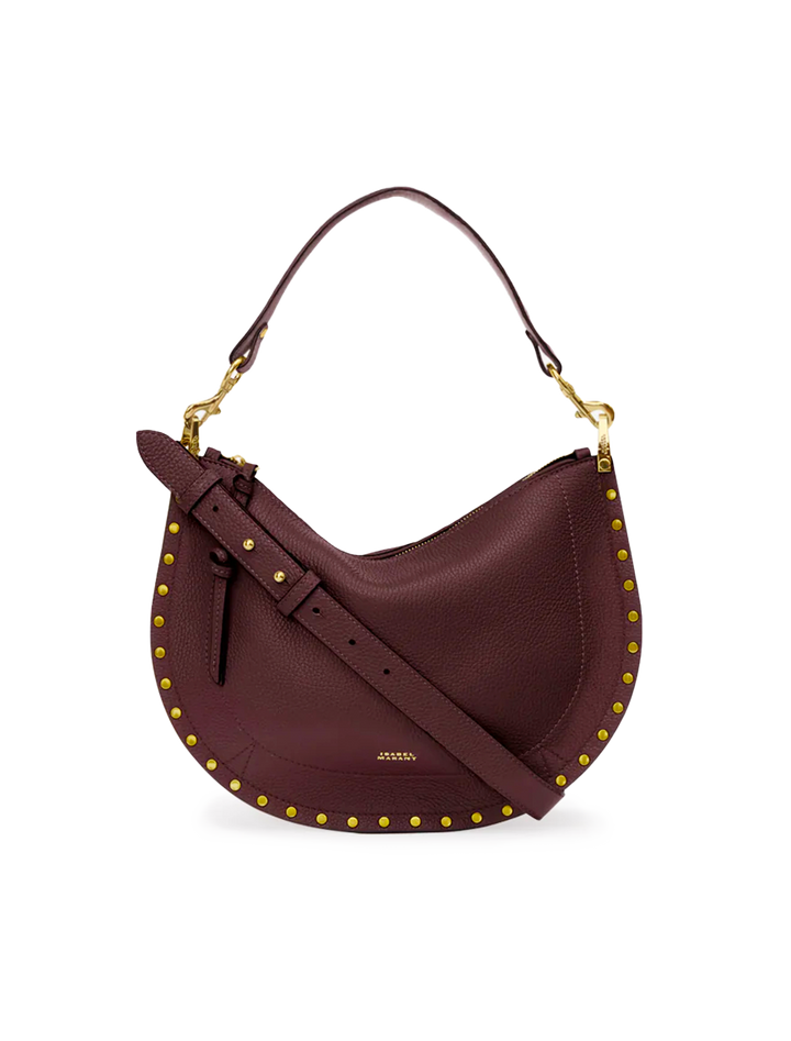 oskan soft zip in burgundy