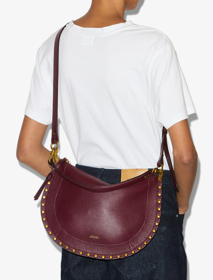 oskan soft zip in burgundy