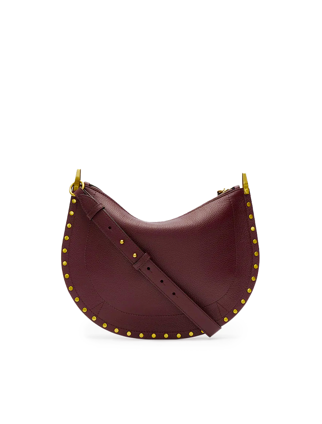 oskan soft zip in burgundy