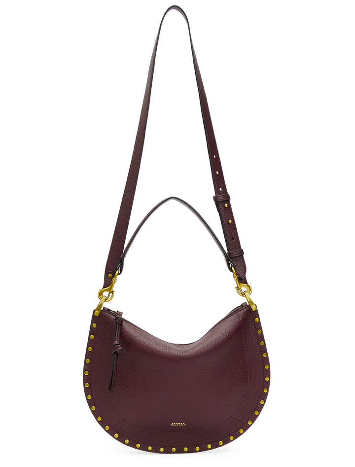 oskan soft zip in burgundy