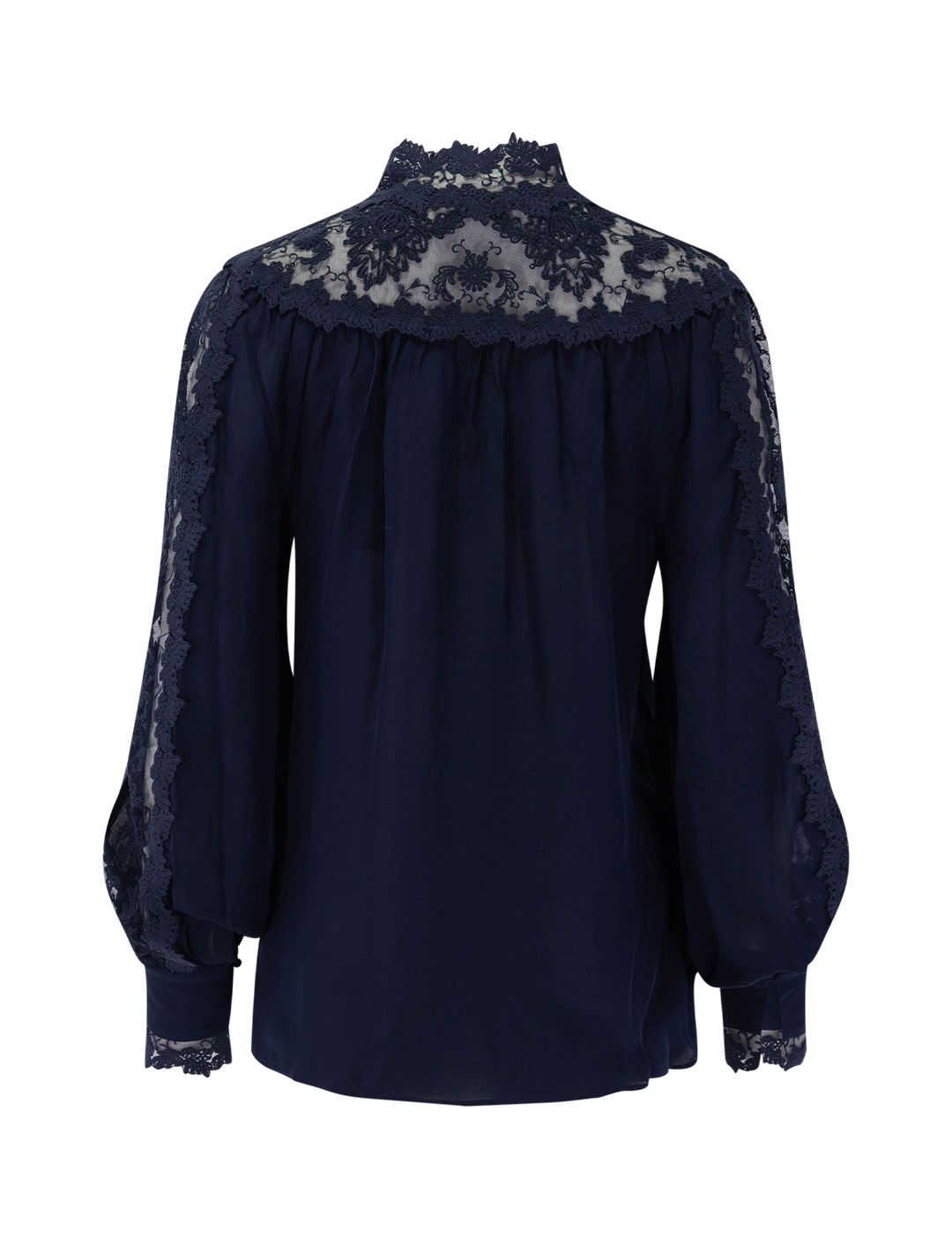 miguel blouse in midnight blue
