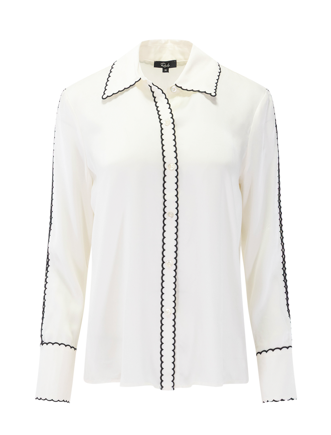 aloise blouse in ivory