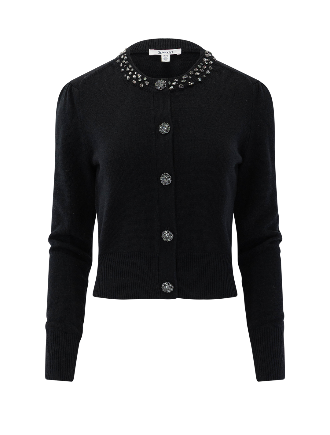 montana cardigan in black