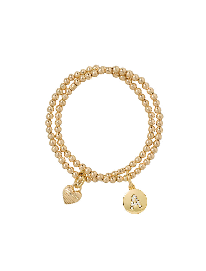 the initial bracelet duo