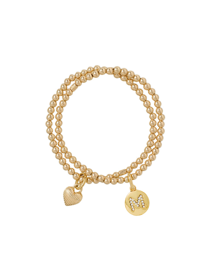 the initial bracelet duo