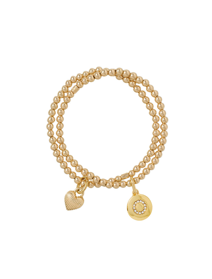 the initial bracelet duo