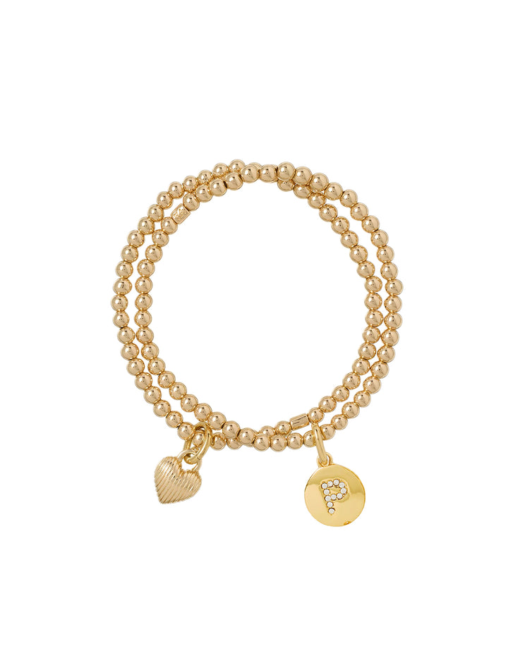 the initial bracelet duo