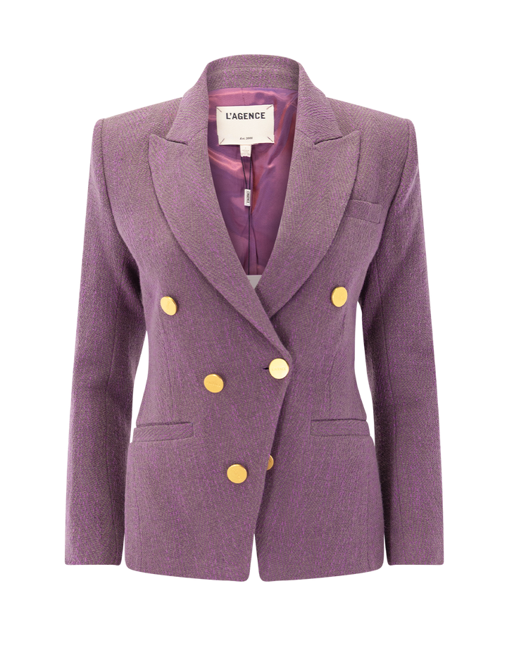 kyomi blazer in dusky orchid
