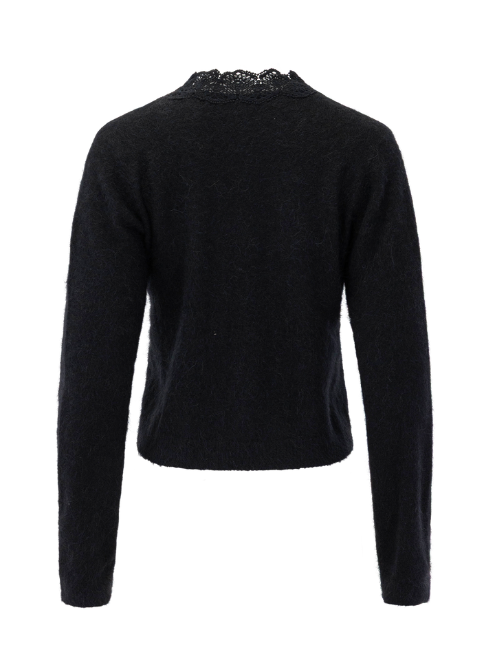 mer sweater in black